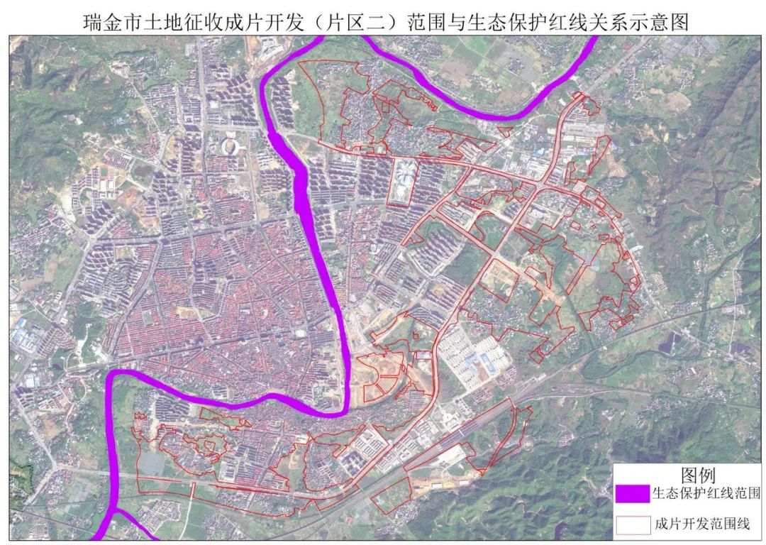 com 附图1 :瑞金市土地成片开发示意图